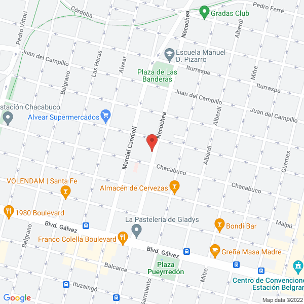 Map of Dame la Patita Pet Shop Envios a Domicilio