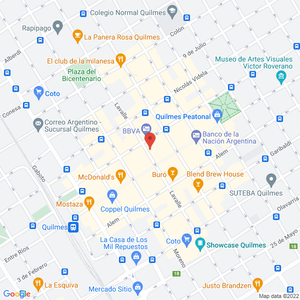 Map of Veterinaria
