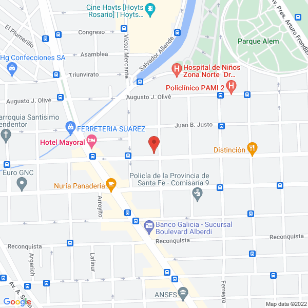 Map of Sebastian Celis Estilista