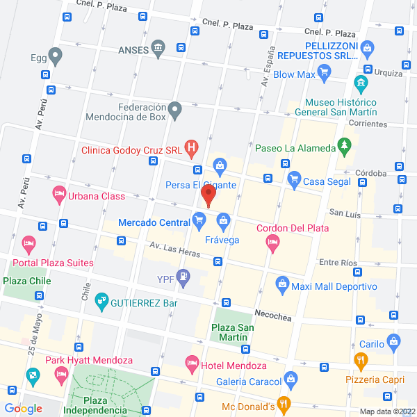 Map of Martha Salvin