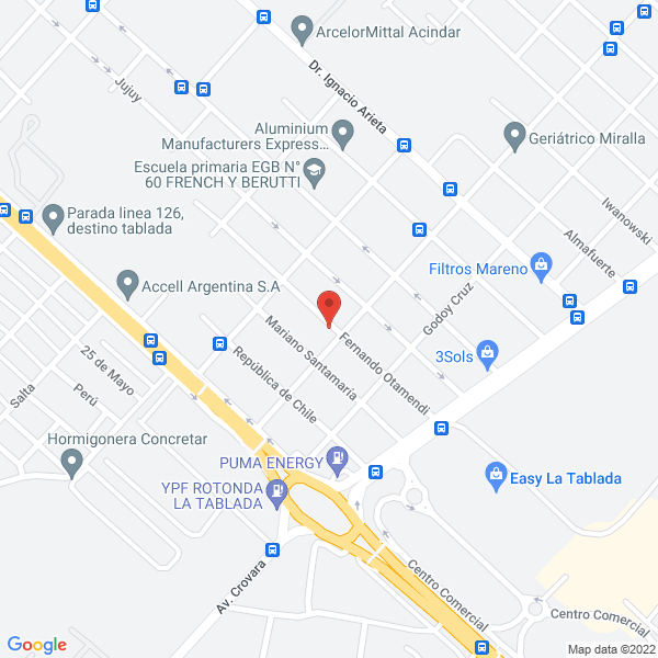 Ubicación en el mapa