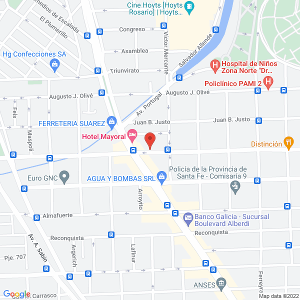 Map of Peluquerias Torta