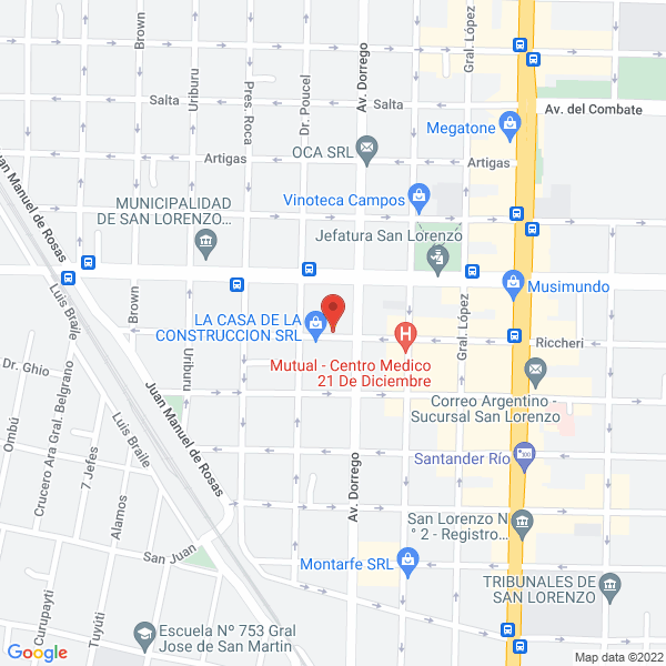 Map of Planeta Coiffeur