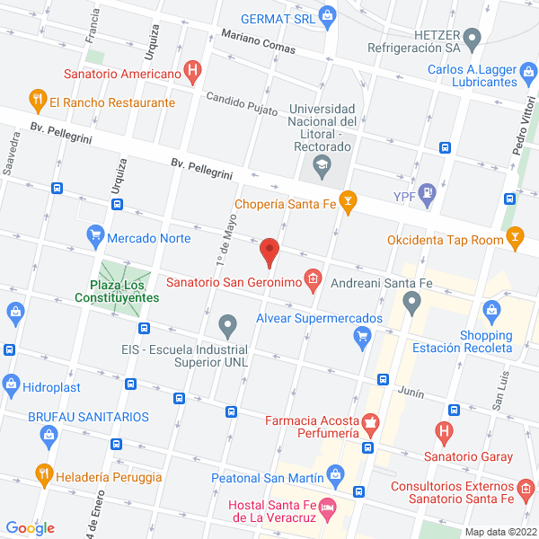 Map of Gemas - Peluqueria - Estetica