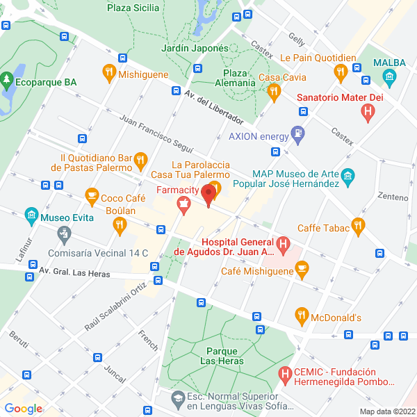 Map of Agustin Peinados