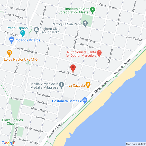 Map of Daniel Casadei Estilismo