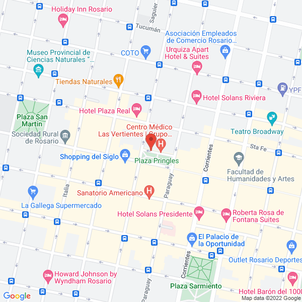 Map of Salon Masculino Salvador y Andres