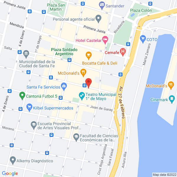 Map of Peluqueria Patricia Mendoza