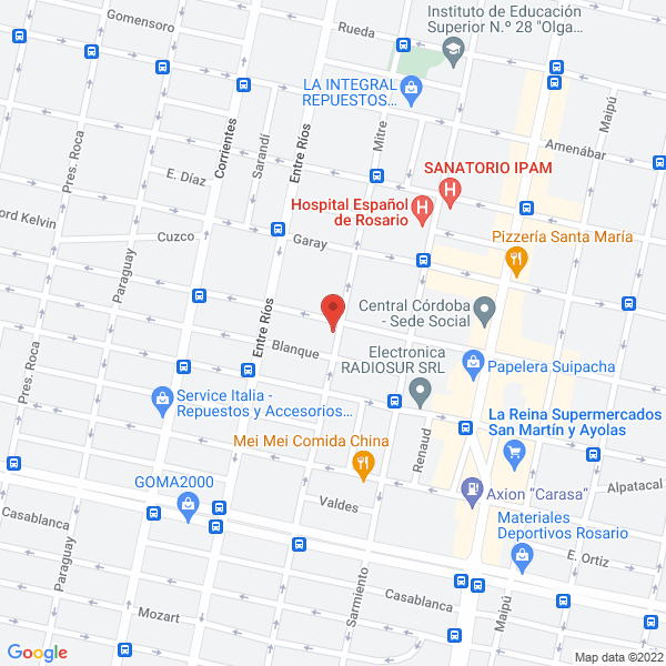Map of Ahora Centro Creador de Imagen