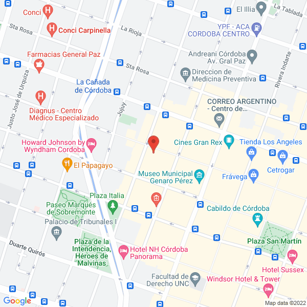 Map of Jorge Luis Uran Peluquerias