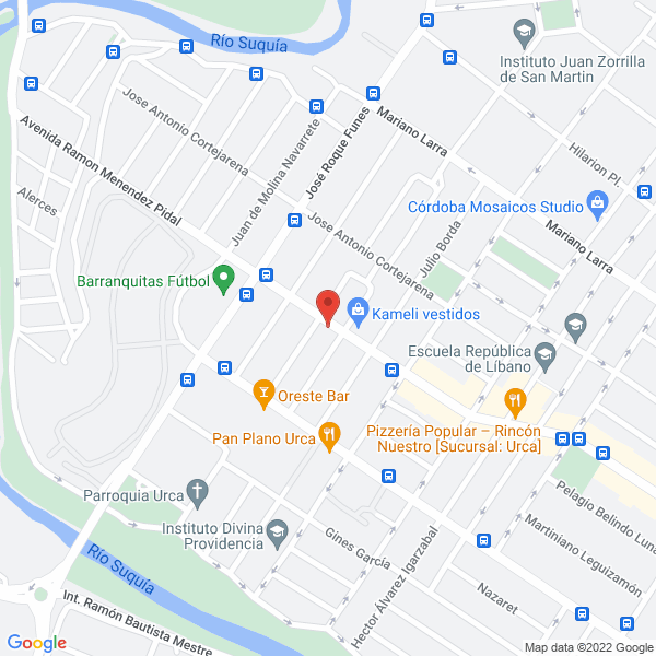 Map of Daniel Lescano