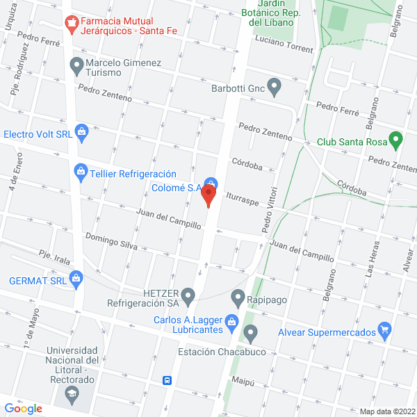 Map of Unico Peluquería Unisex