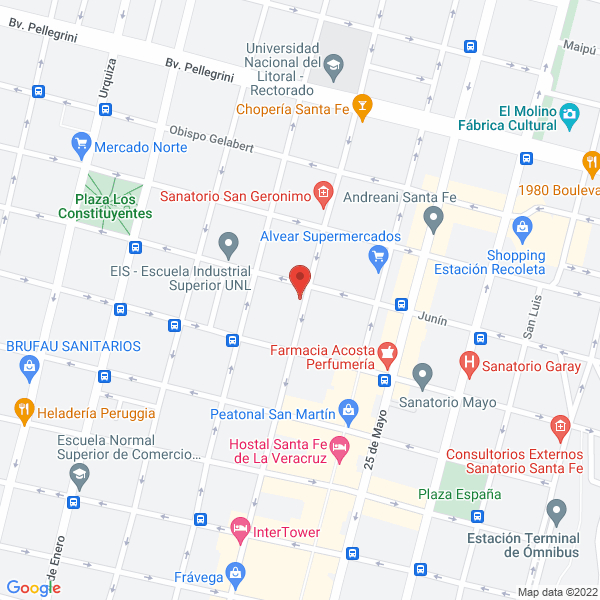 Map of R & e Peinados de Raquel Theumer