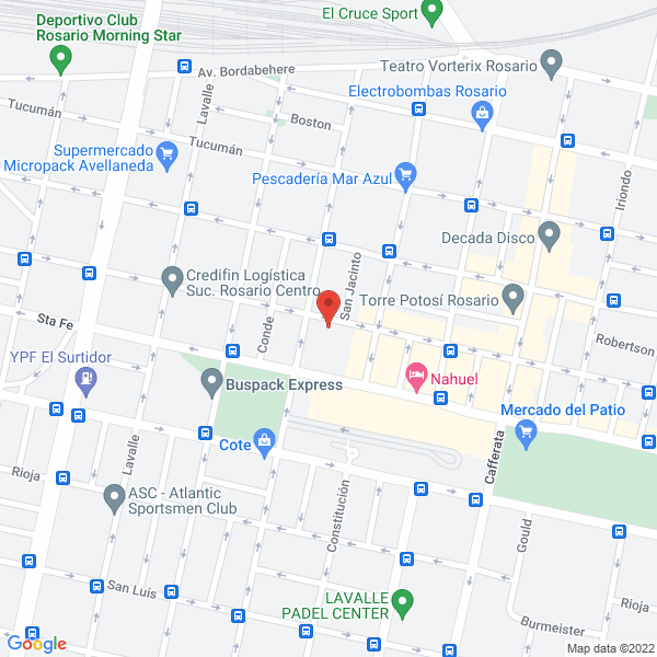 Map of Aurora G - Estilista Unisex
