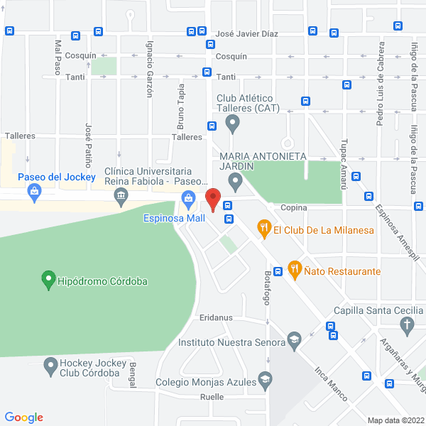 Map of Anita Juarez Peluqueria