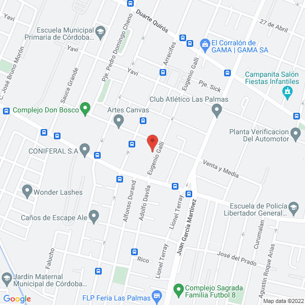 Map of Claudia Peluqueria - Alisados-Maquillaje-Depilacion Ambos Se