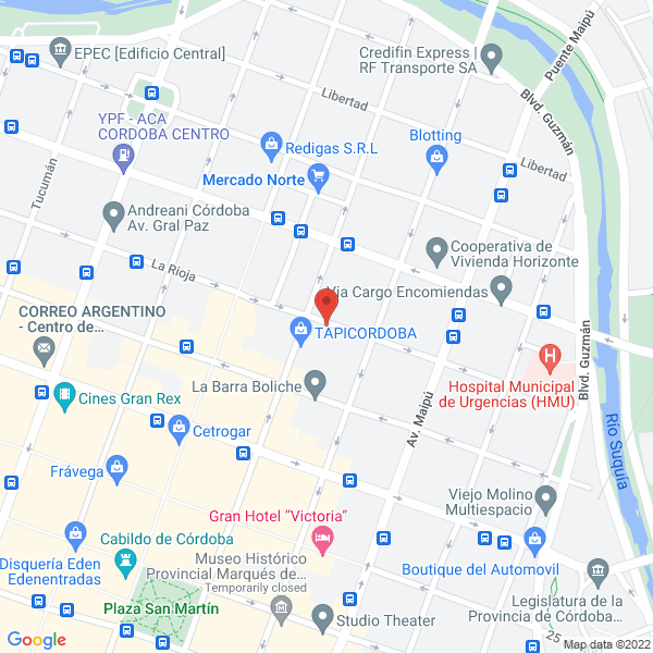 Map of Beraca