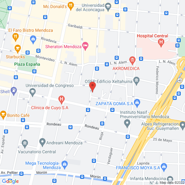 Map of Giovanni Estilista