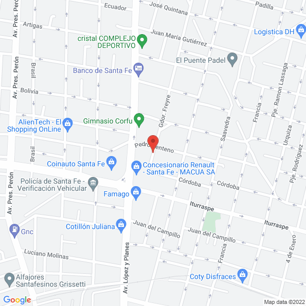 Map of Alejo Peluqueria