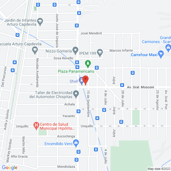 Map of 23.Com Cortes