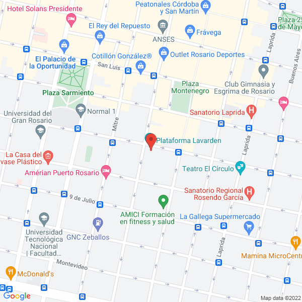 Map of Gigena Jorgelina Estela