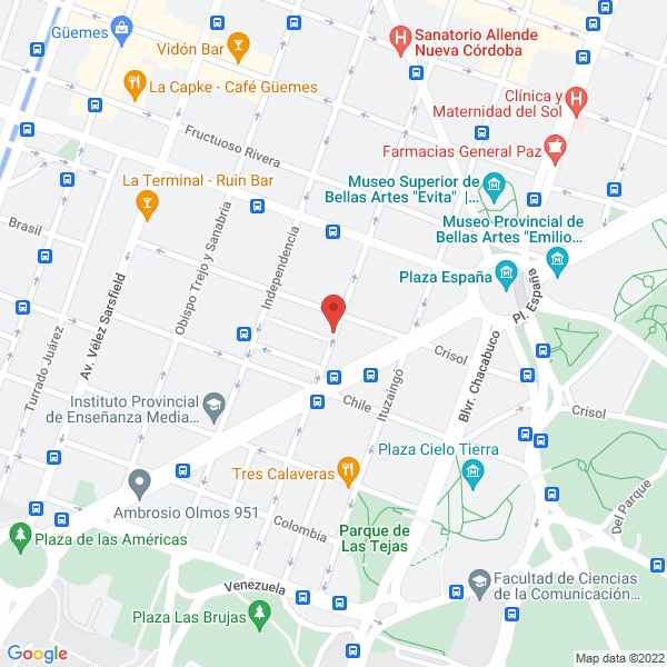 Map of Beauty Salon
