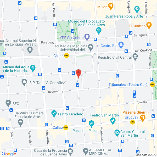 Map of Leonardo Lamonica