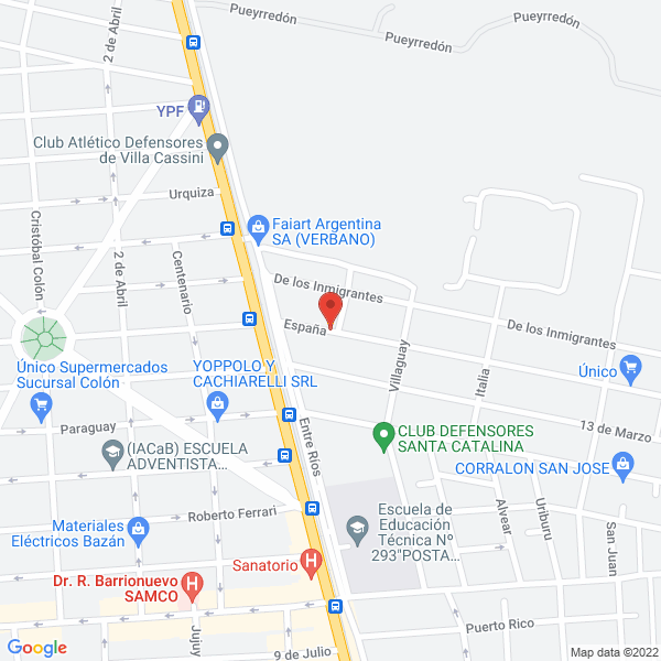 Map of Jose Luis Riveros Estilista Cortador Unisex