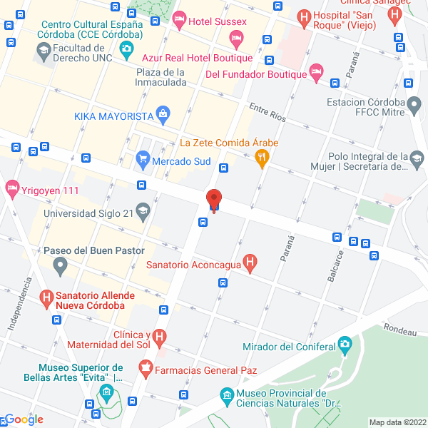 Map of Rosales