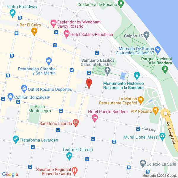 Map of Corte Urbano