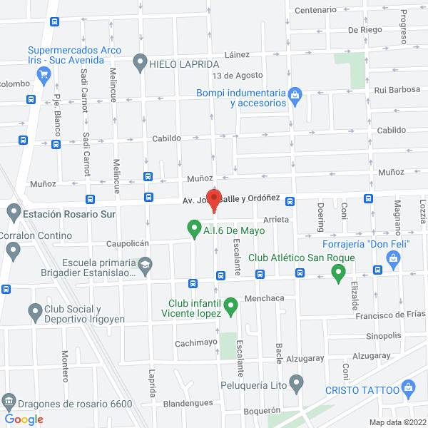 Map of Berta Sandoval Estilista