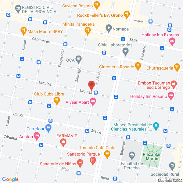 Map of Silvana Luna