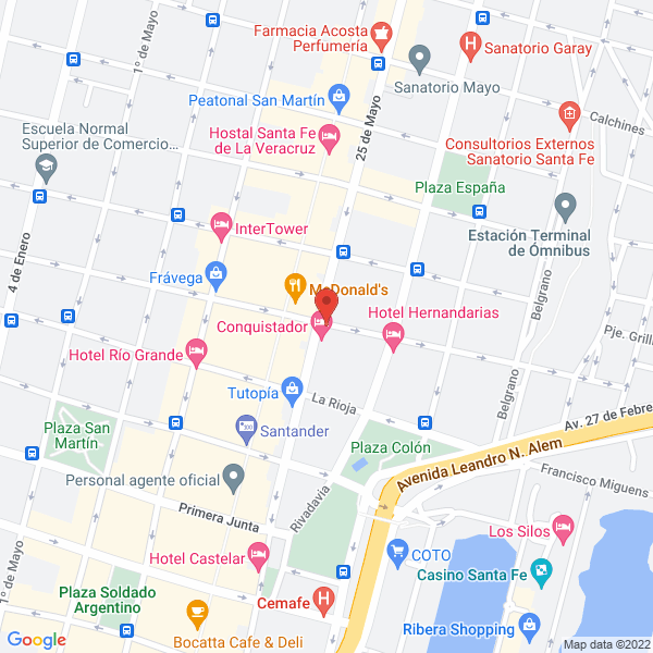 Map of Villalba Ricardo Florencio