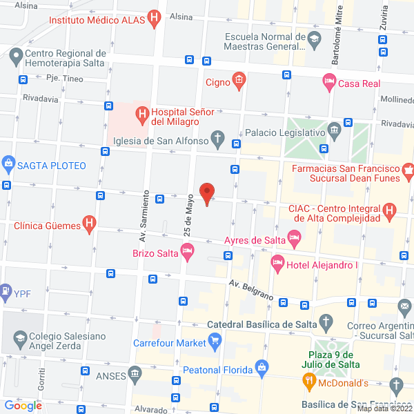 Map of Marta Ledesma