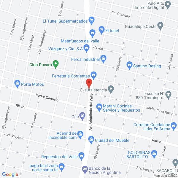 Map of Panaderia - Confiteria Ana Maria