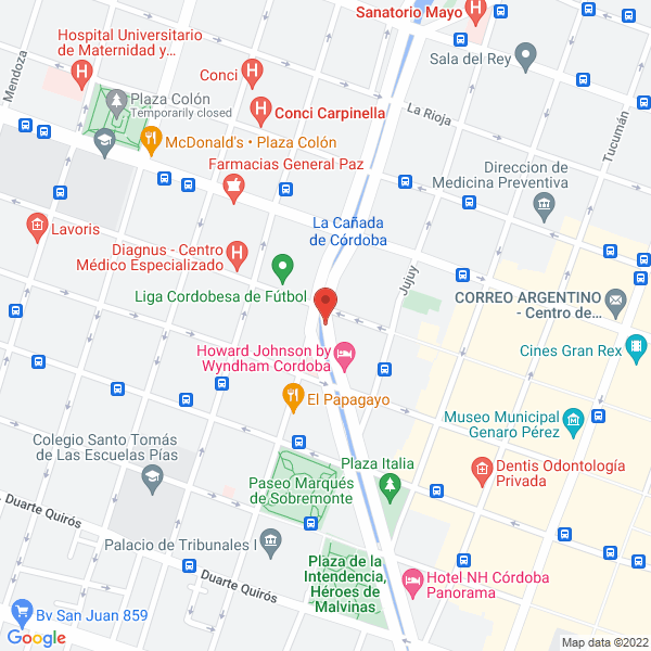Map of Las Tipas de Alcorta SRL