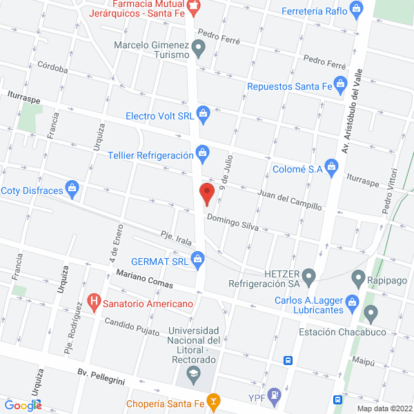 Map of La Perfeccion