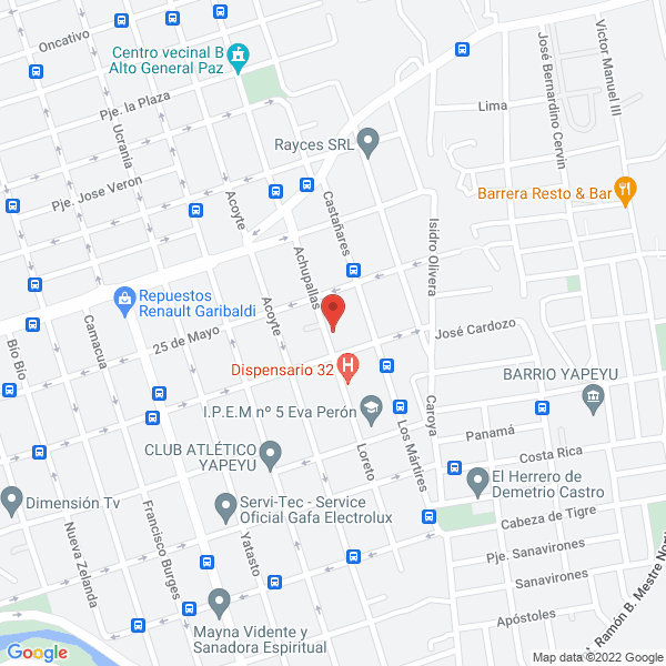 Map of Panaderia Triestina