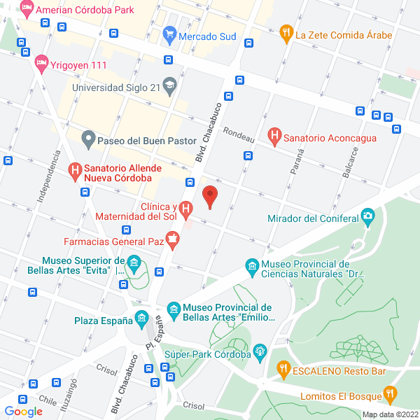 Map of Panaderia