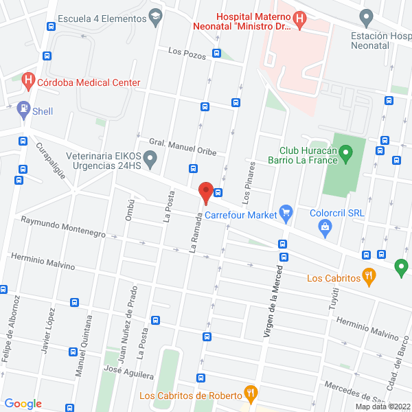 Map of Panaderia Santa Maria