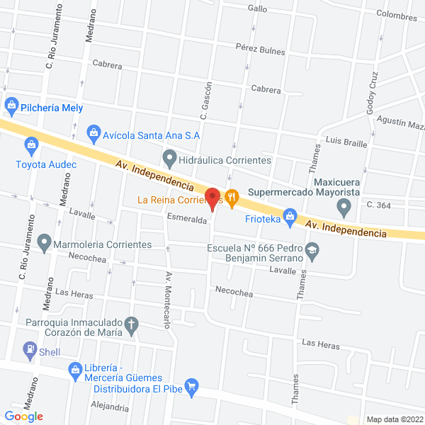 Map of Plantillas Ortopedicas