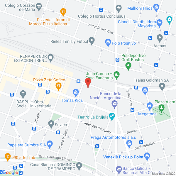 Map of Optica Mendez