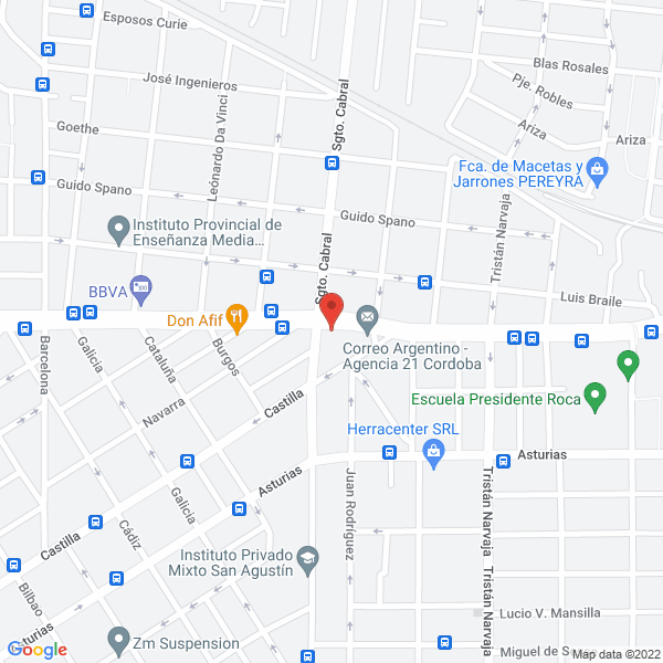 Map of Óptica Lara - Soluciones Ópticas