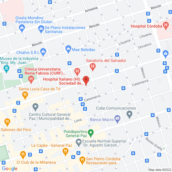 Map of Optica Quillen