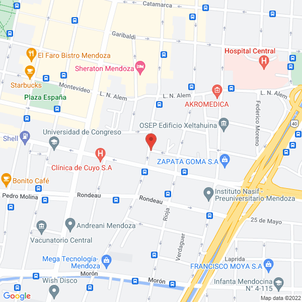 Map of Centro Oftalmologico