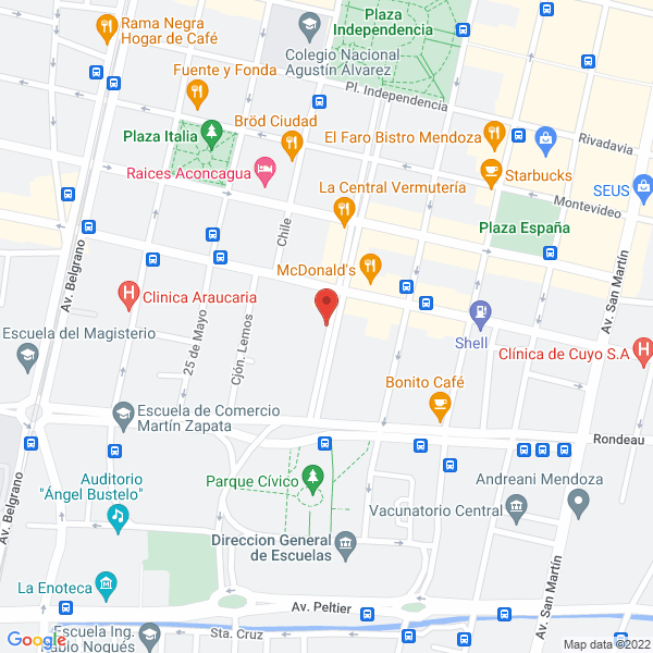 Map of Centrovision - Clinica Oftalmologica