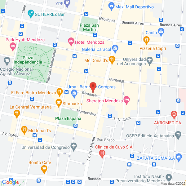 Map of Palomo Julio Alberto Odontologo
