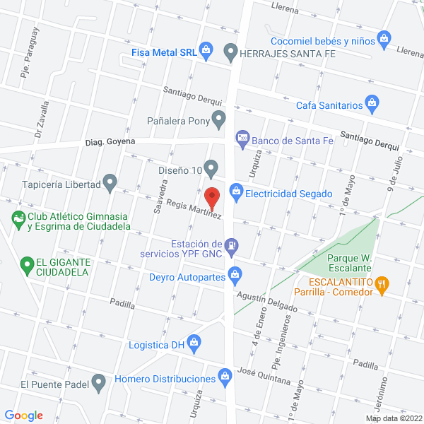 Map of Martin Cora