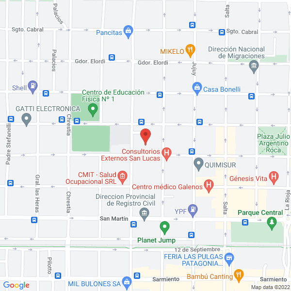 Map of Nqn Dental