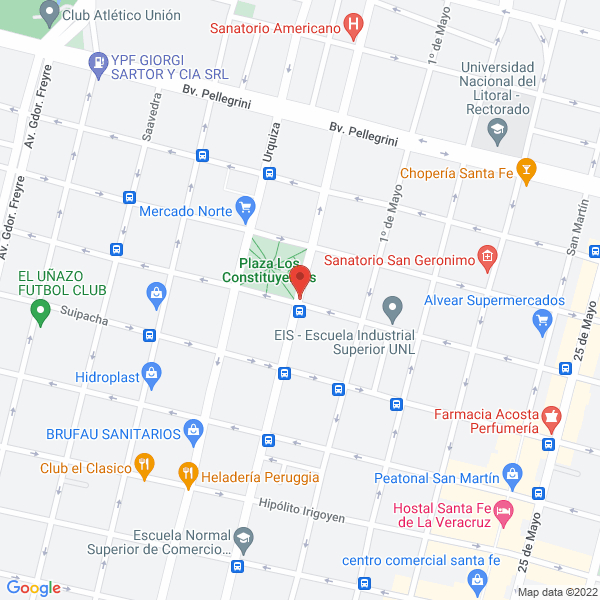 Map of Vicens Daniel a - Odontologo Ortodoncista